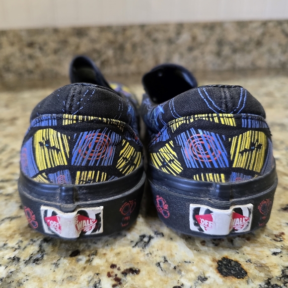 Vans Disney X Nightmare Before Christmas Oogie Boogie slip on sneakers shoes 6.5 - Picture 4 of 6